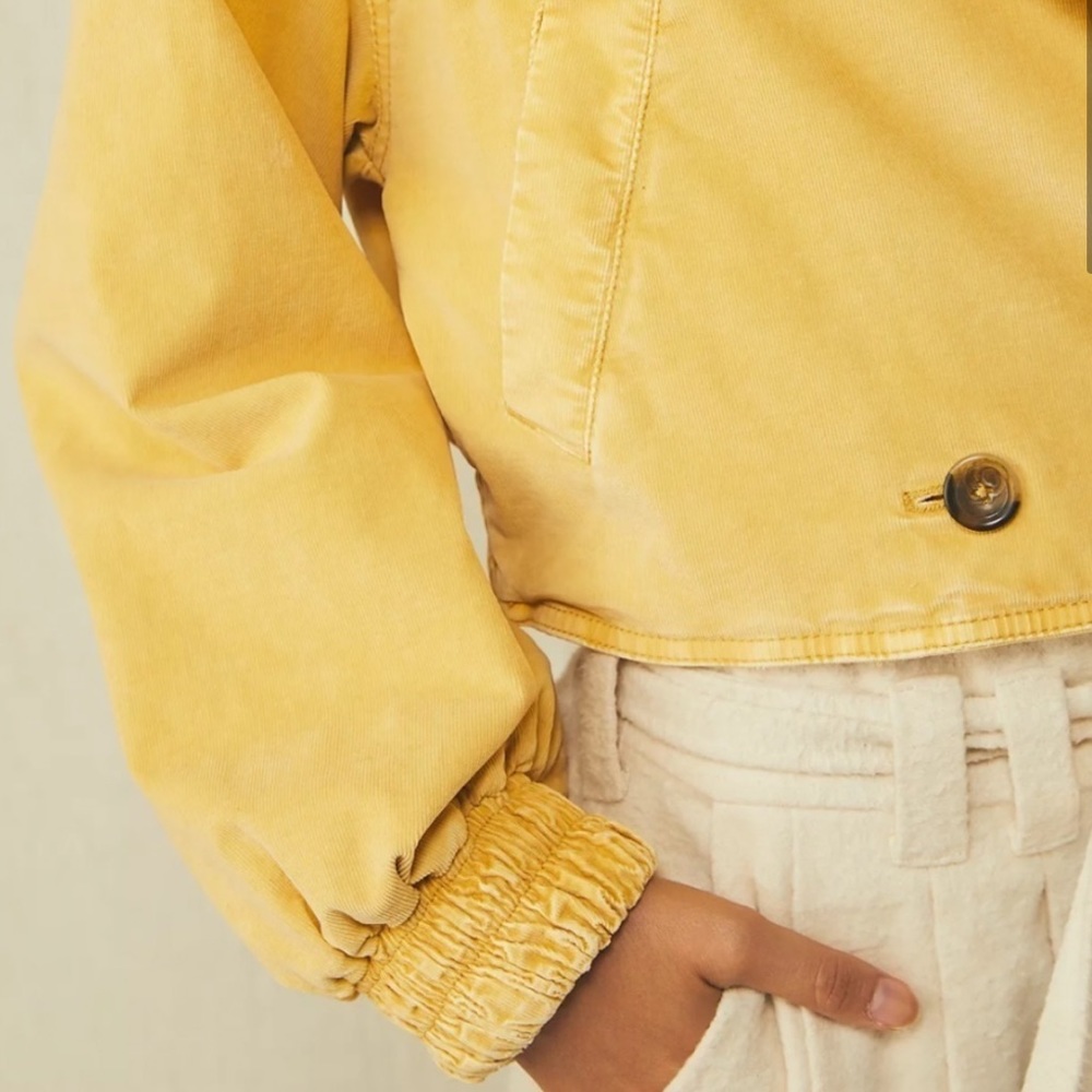 NWOT Free People Sure Thing Corduroy Bomber Jacket - Picture 2 of 4